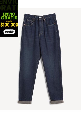 Jean Para Mujer Mom Color Azul Marca Seven Seven #28160958 Seven Seven