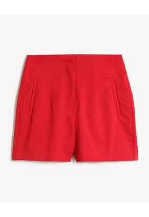 Short Para Mujer Multiusos Plano Color Rojo Marca Seven Seven #28191106