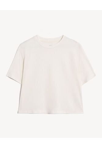 Camiseta  Para Mujer Manga Corta Cuello Redondo Color Blanco Marca Seven Seven #28097584 Seven Seven