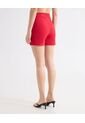 Short Para Mujer Multiusos Plano Color Rojo Marca Seven Seven #28191106 de Seven Seven