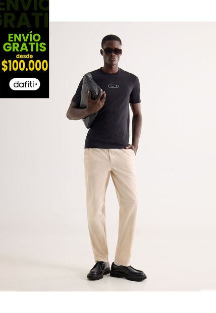 Pantalón Para Hombre Jogger Color Beige Marca Seven Seven #45071162