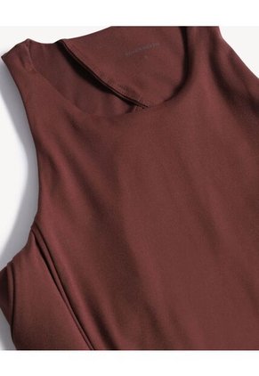 Camiseta  Para Mujer Manga Sisa Moda Color Vino Marca Seven Seven #28096494