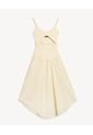Vestido  Para Mujer M/Sisa Largo Color Crema Marca Seven Seven #28171518 de Seven Seven
