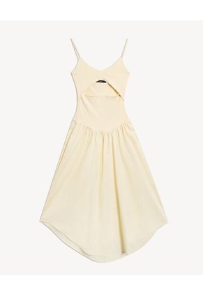 Vestido Para Mujer M/Sisa Largo Color Crema Marca Seven Seven #28171518