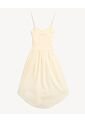 Vestido  Para Mujer M/Sisa Largo Color Crema Marca Seven Seven #28171518 de Seven Seven