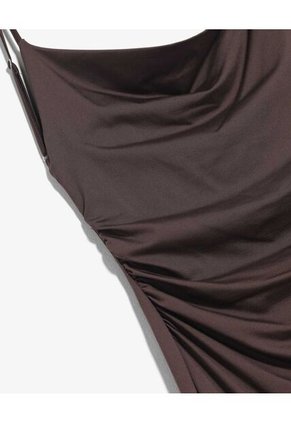 Vestido Para Mujer M/Sisa Largo Color Café Marca Seven Seven #28171457