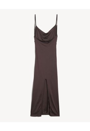 Vestido Para Mujer M/Sisa Largo Color Café Marca Seven Seven #28171457