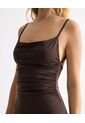 Vestido Para Mujer M/Sisa Largo Color Café Marca Seven Seven #28171457 de Seven Seven