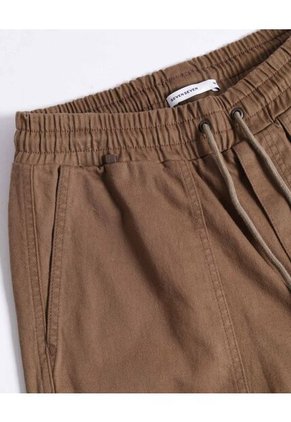 Pantalón  Para Hombre Jogger Color Camel Marca Seven Seven #45071148
