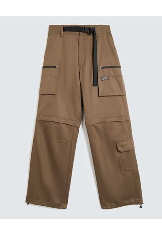 Pantalón Para Hombre Multiusos Plano Color Taupe Marca Seven Seven #45071129 Seven Seven