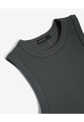 Camiseta Para Mujer Manga Sisa Cuello Redondo Color Verde Marca Seven Seven #28096390