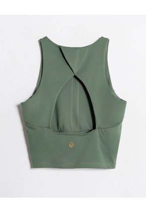 Camiseta Para Mujer Manga Sisa Moda Color Verde Marca Seven Seven #28096493