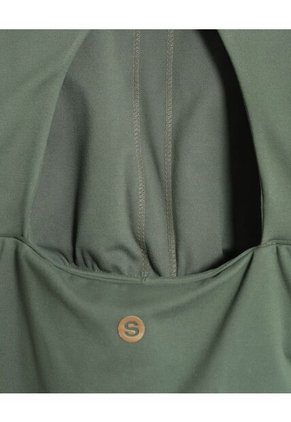 Camiseta Para Mujer Manga Sisa Moda Color Verde Marca Seven Seven #28096493