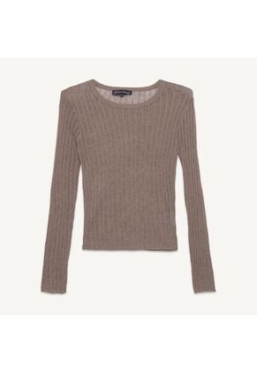 Camiseta Para Mujer Manga Larga Color Verde  Marca Seven Seven #28095591