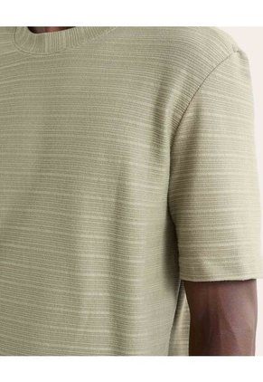 Camiseta Para Hombre Manga Corta Cuello Redondo Color Verde Marca Seven Seven #45092679