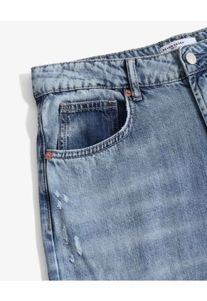 Jean  Para Mujer Straight Color Azul Marca Seven Seven #28160995