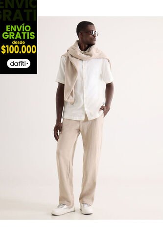 Pantalón Para Hombre Jogger Color Taupe Marca Seven Seven #45071174 Seven Seven