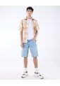 Camisa A Cuadros  Para Hombre Café Seven Seven de Seven Seven