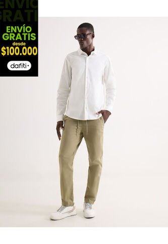 Pantalón Para Hombre Jogger Color Verde Marca Seven Seven #45071163 Seven Seven