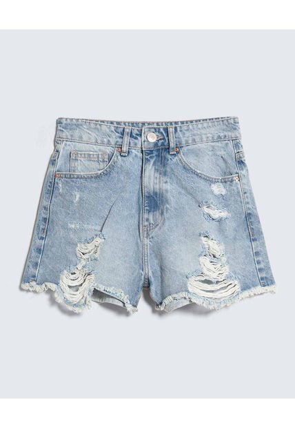 Short Para Mujer Relax Color Azul Marca Seven Seven #28191081