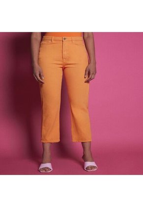 Jean Para Mujer Straight Color Naranja Marca Seven Seven #28160740