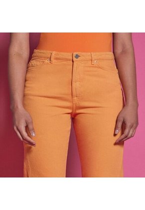 Jean Para Mujer Straight Color Naranja Marca Seven Seven #28160740
