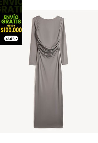 Vestido Para Mujer M/Sisa Corto Color Gris Marca Seven Seven #28171449 Seven Seven