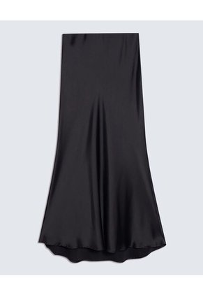 Falda  Para Mujer Largo Color Negro Marca Seven Seven #28140912