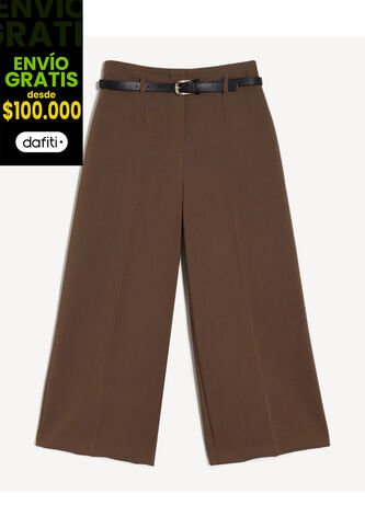 Pantalón Para Mujer Moda Color Café Marca Seven Seven #28071948 Seven Seven