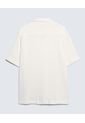 Camisa Para Hombre Manga Corta  Color Crema Marca Seven Seven #45012055 de Seven Seven