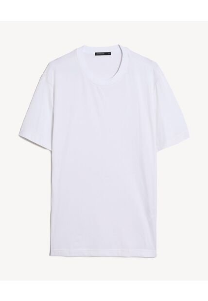 Camiseta  Para Hombre Manga Corta Cuello Redondo Color Blanco Marca Seven Seven #45097721