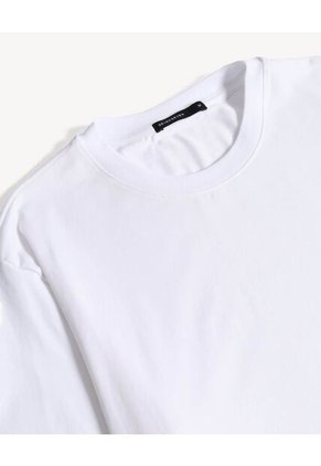 Camiseta  Para Hombre Manga Corta Cuello Redondo Color Blanco Marca Seven Seven #45097721