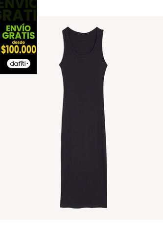 Vestido Para Mujer M/Sisa Medio Color Negro Marca Seven Seven #28171488 Seven Seven