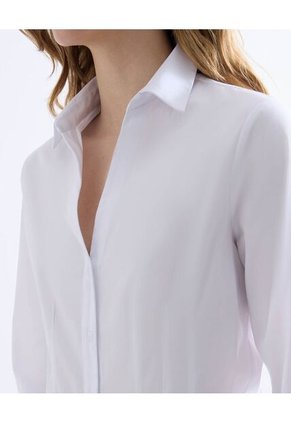 Blusa  Para Mujer Manga Larga Color Blanco Marca Seven Seven #28124158