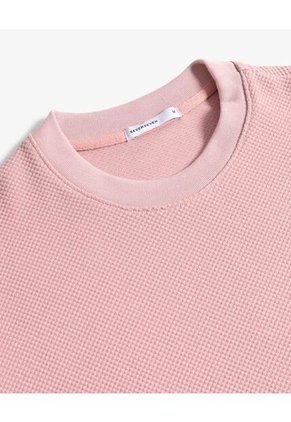 Camiseta Para Hombre Manga Corta Cuello Redondo Color Rosa Marca Seven Seven #45092831