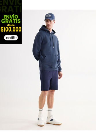 Bermuda Para Hombre Regular Corto Color Azul Marca Seven Seven #45100716 Seven Seven