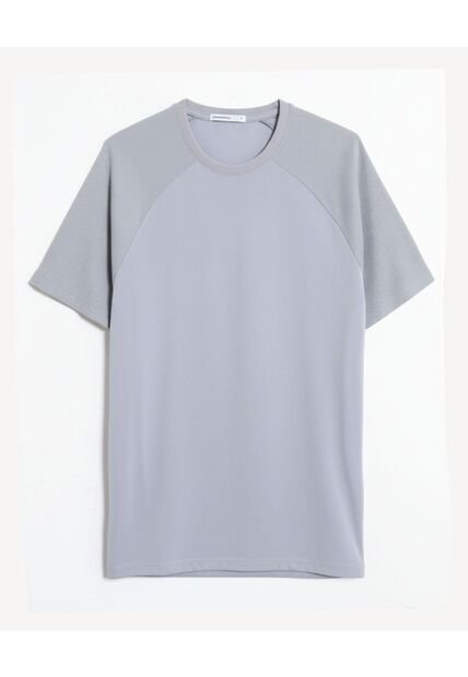 Camiseta  Para Hombre Manga Corta Cuello Redondo Color Azul Marca Seven Seven #45092835