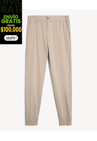 Pantalón Para Hombre Jogger Color Crema Marca Seven Seven #45071153 Seven Seven