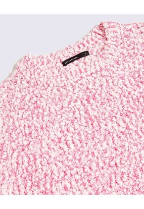 Saco Para Mujer Cuello Redondo Color Rosa Marca Seven Seven #28330670