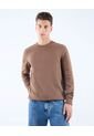 Buzo Para Hombre Cuello Redondo Color Cafe  Marca Seven Seven #45060691 de Seven Seven