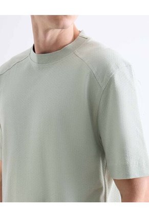 Camiseta  Para Hombre Manga Corta Cuello Redondo Color Verde Marca Seven Seven #45092856