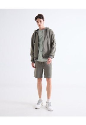 Camiseta  Para Hombre Manga Corta Cuello Redondo Color Verde Marca Seven Seven #45092856