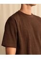 Camiseta  Para Hombre Manga Corta Cuello Redondo Color Café Marca Seven Seven #45092855 de Seven Seven