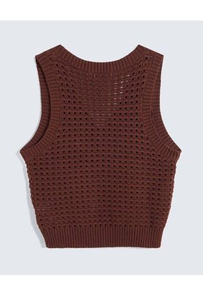 Camiseta Para Mujer Manga Sisa Cuello V Color Café Marca Seven Seven #28096248