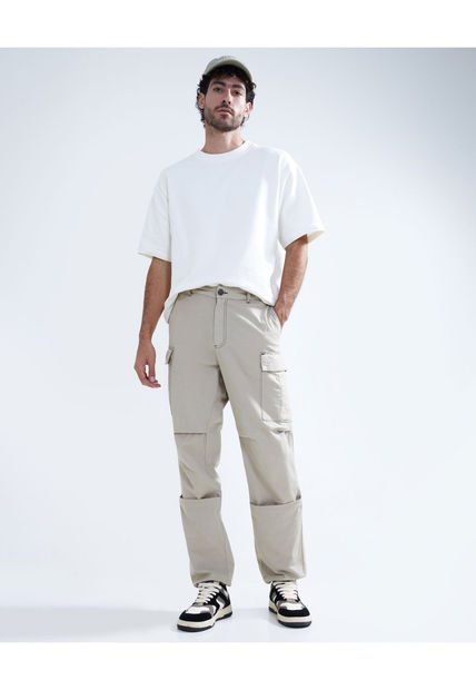 Pantalon Para Hombre Jogger Color Beige Marca Seven Seven #45070977