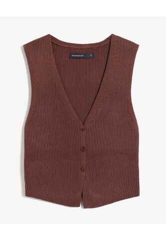 Camiseta Para Mujer Manga Sisa Cuello V Color Café Marca Seven Seven #28096276 Seven Seven