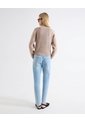 Saco Tejido Cuello Redondo  Para Mujer Café Seven Seven de Seven Seven