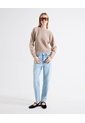 Saco Tejido Cuello Redondo  Para Mujer Café Seven Seven de Seven Seven