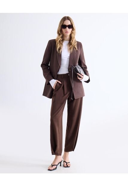 Pantalón  Para Mujer Moda Color Café Marca Seven Seven #28071961