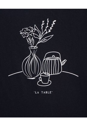 Camiseta Para Mujer Manga Corta Cuello Redondo Color Negro Marca Seven Seven #28096207